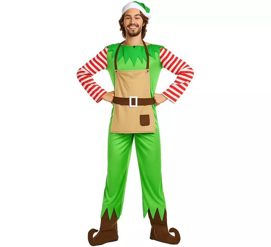 Translation missing: de.Disfraz de Elfo Navidad para hombre