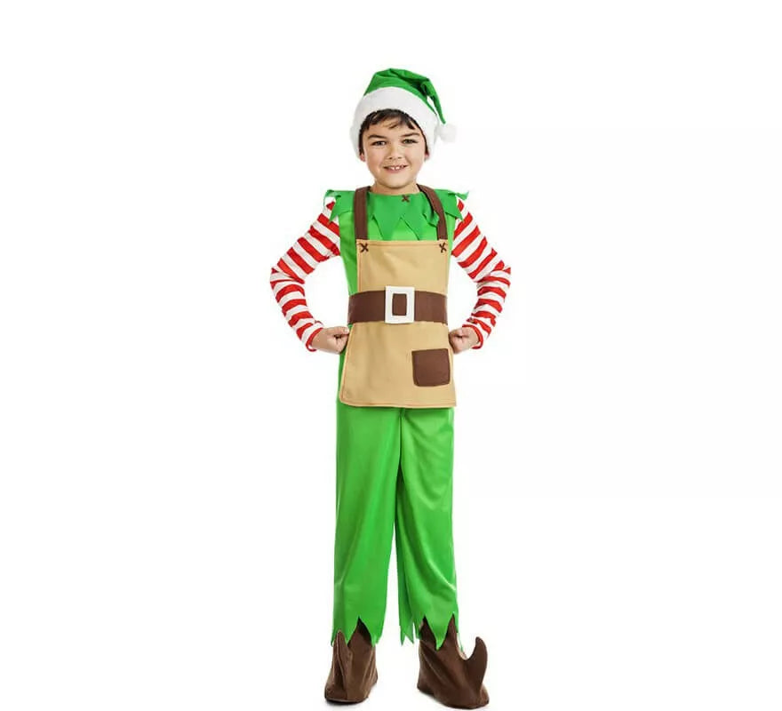 Translation missing: de.Disfraz de Elfo Navidad para niño