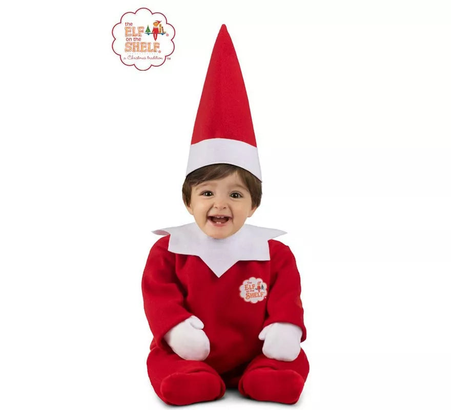 Translation missing: de.Disfraz de Elfo Travieso de Elf on the Shelf para bebé