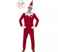 Disfraz de Elfo Travieso de Elf on the Shelf para hombre