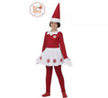 Disfraz de Elfo Travieso de Elf on the Shelf para niña