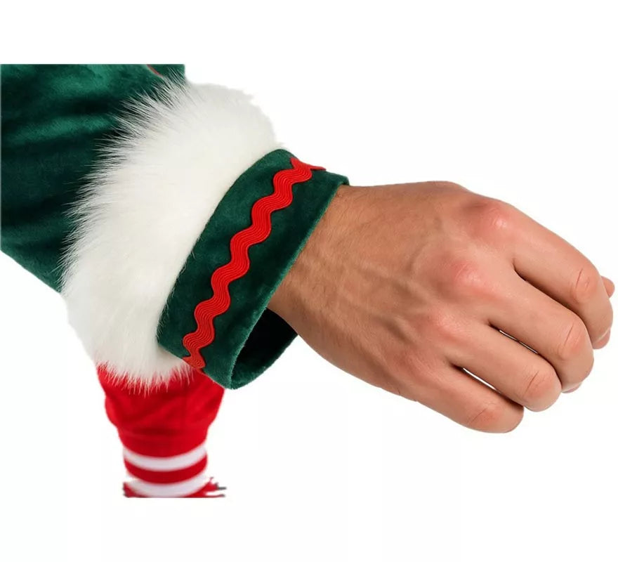 Disfraz de Elfo verde para hombre