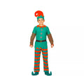 Disfraz de Elfo Verde y Naranja para niño
