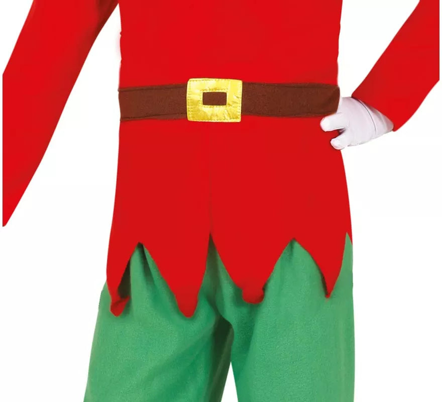 Translation missing: de.Disfraz de Elfo verde y rojo para niños