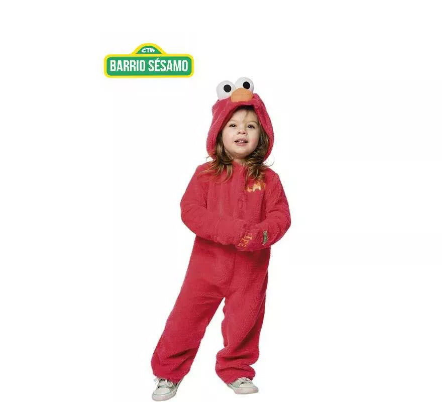 Translation missing: de.Disfraz de Elmo de Barrio Sésamo para niños
