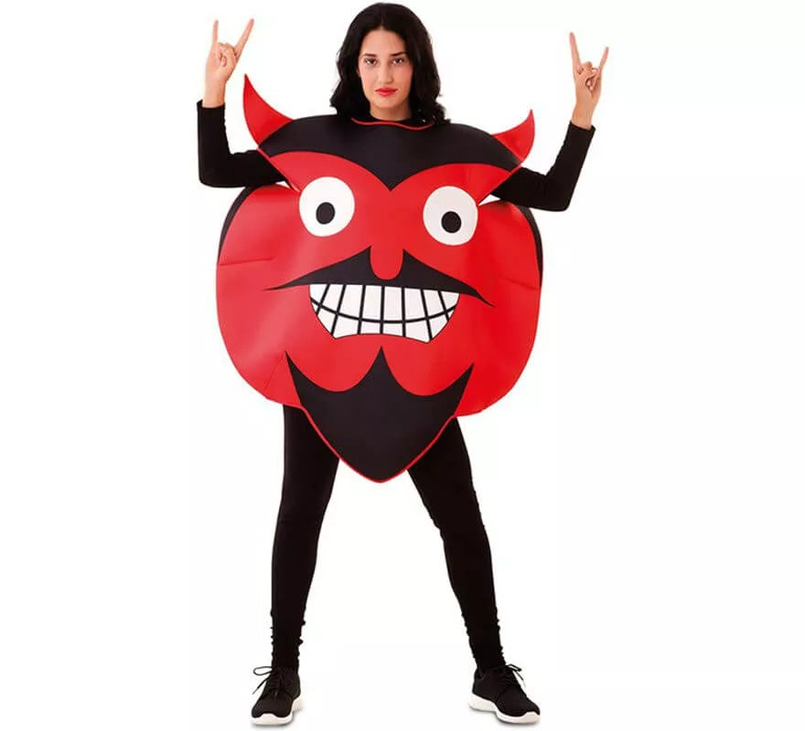 Translation missing: de.Disfraz de Emoticono Diablo para adultos