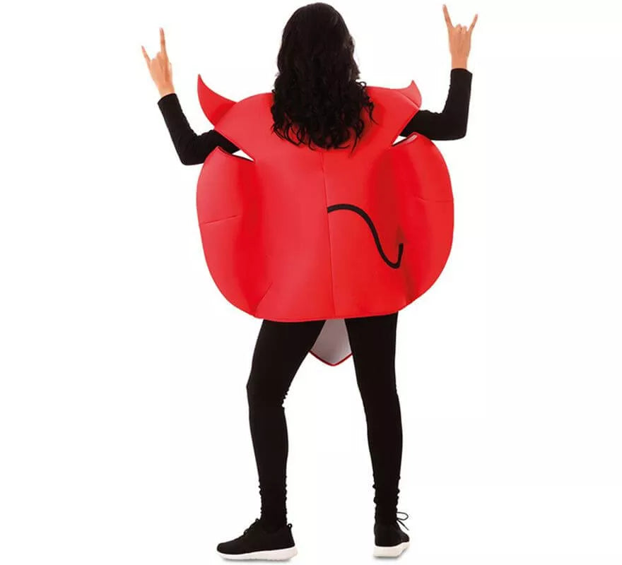 Disfraz de Emoticono Diablo para adultos