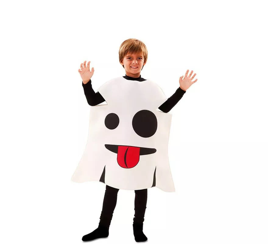 Translation missing: de.Disfraz de Emoticono Fantasma para niños