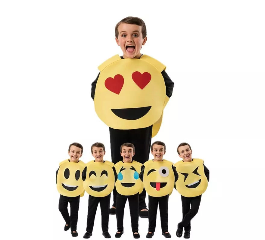 Translation missing: de.Disfraz de Emoticono para niños