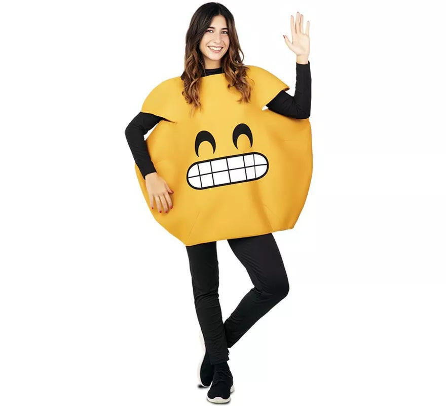 Translation missing: de.Disfraz de Emoticono Sonriente para adultos
