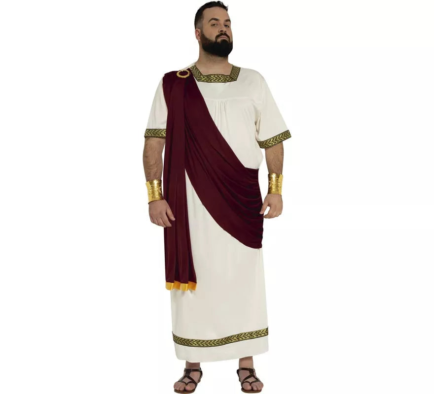 Translation missing: de.Disfraz de Emperador Romano Augusto para Hombre