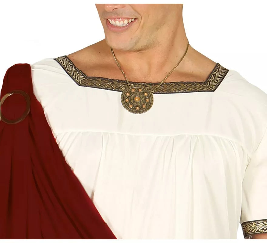 Translation missing: de.Disfraz de Emperador Romano Augusto para Hombre