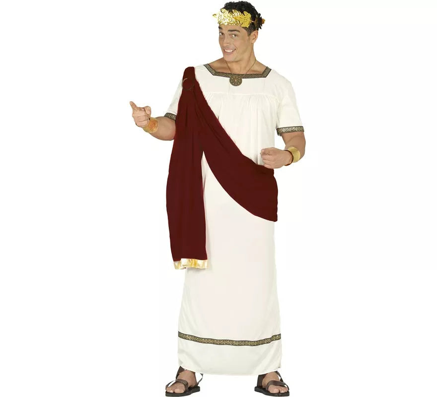 Translation missing: de.Disfraz de Emperador Romano Augusto para Hombre