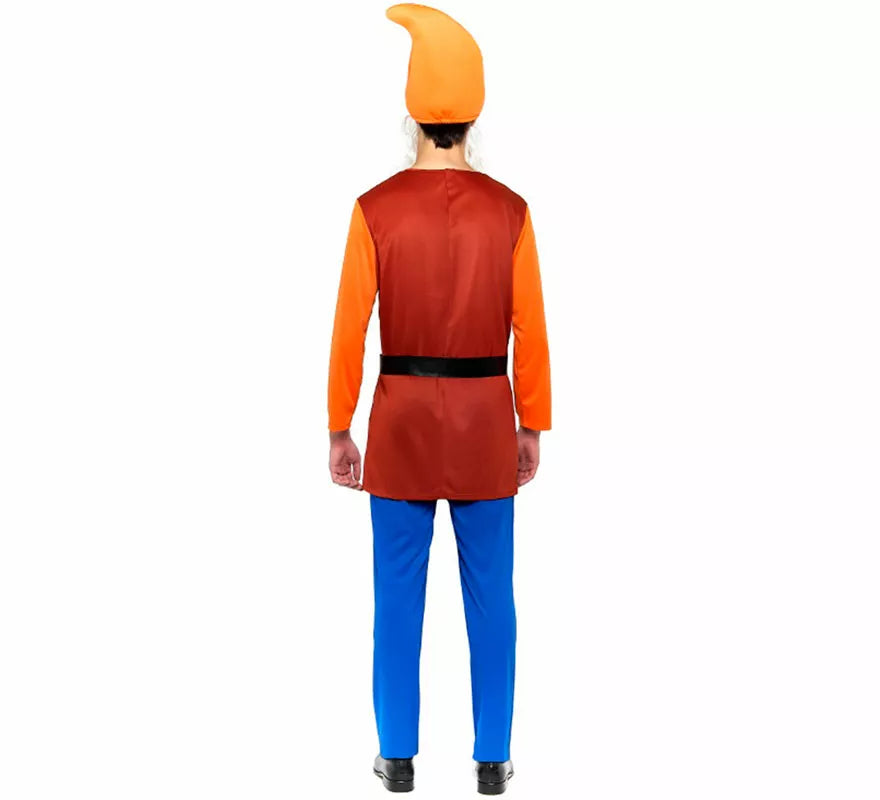 Translation missing: de.Disfraz de Enanito Blancanieves marrón para hombre