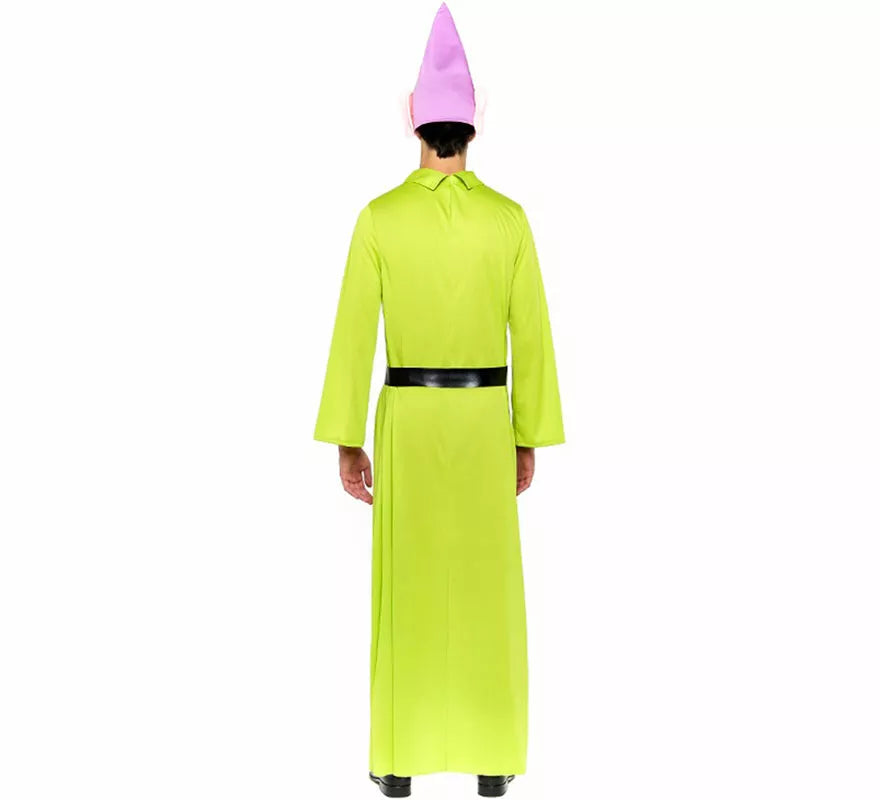 Translation missing: de.Disfraz de Enanito Blancanieves verde para hombre