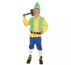Yellow Tale Dwarf Kostüm für Kinder