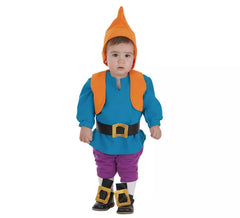 Blaues Märchen Zwerg Kostüm für Babys