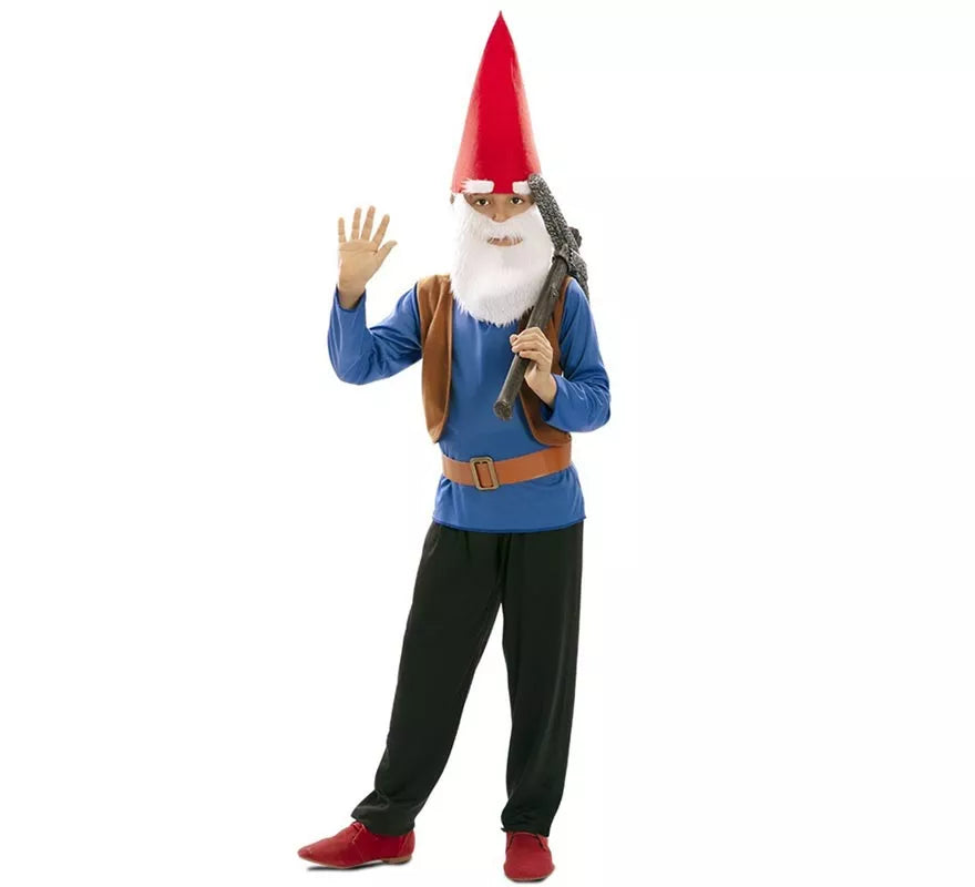 Translation missing: de.Disfraz de Enanito de Cuento azul para niño