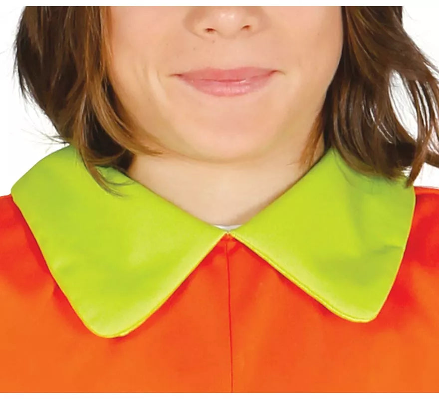 Translation missing: de.Disfraz de Enanito de Cuento naranja y verde para niños