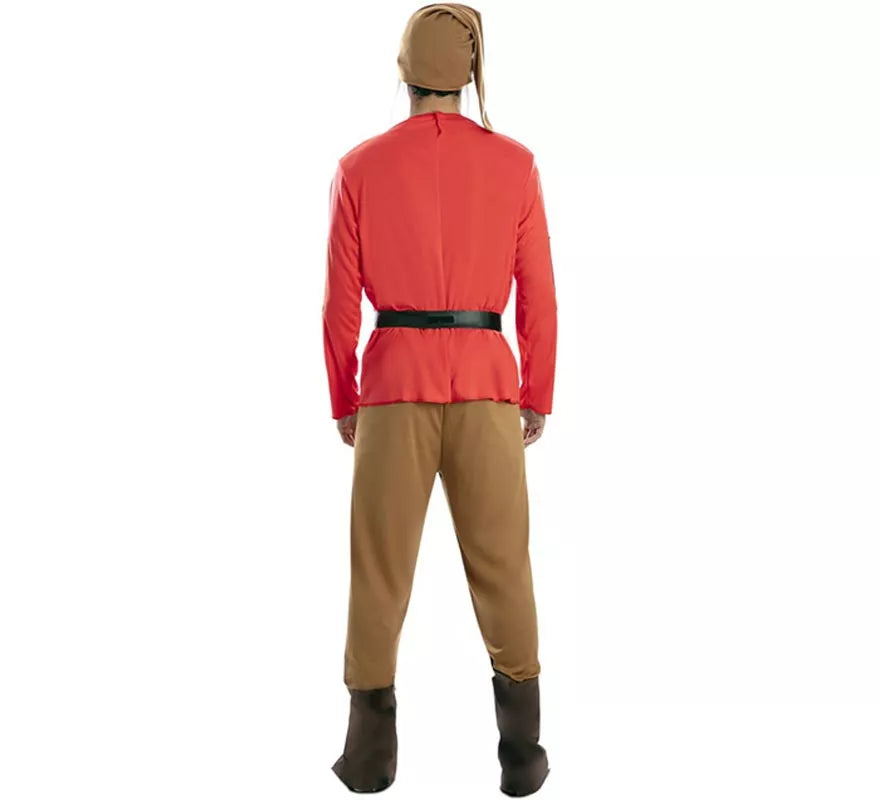 Translation missing: de.Disfraz de Enanito de Cuento rojo para hombre