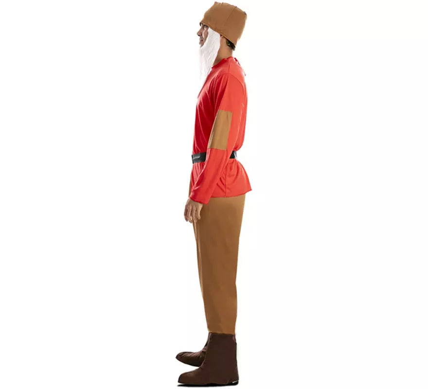 Translation missing: de.Disfraz de Enanito de Cuento rojo para hombre