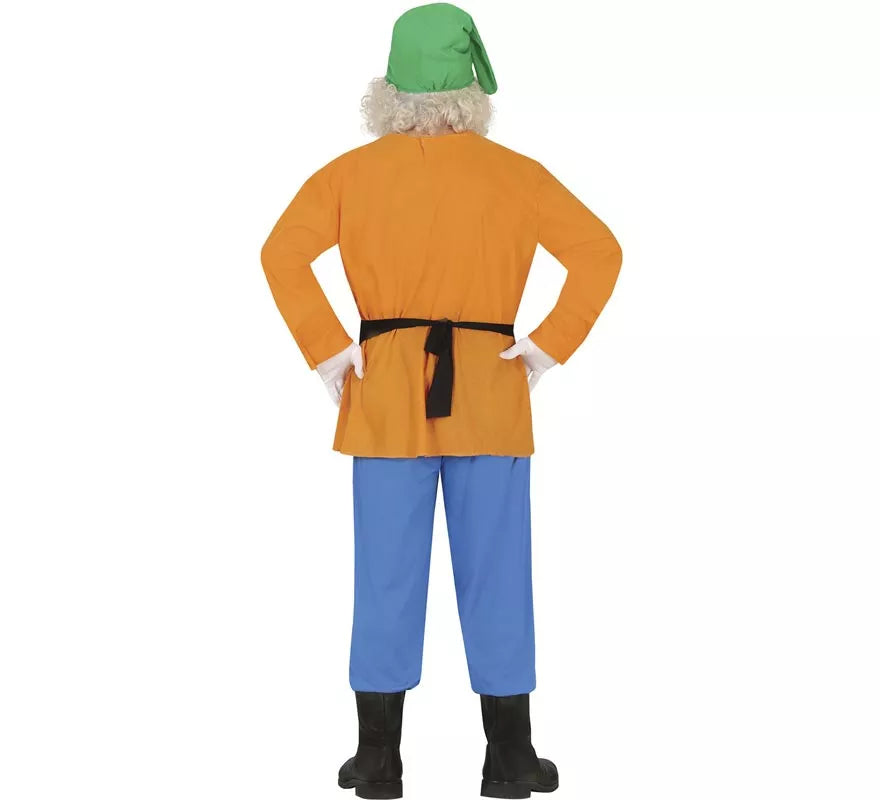 Translation missing: de.Disfraz de Enanito naranja para hombre