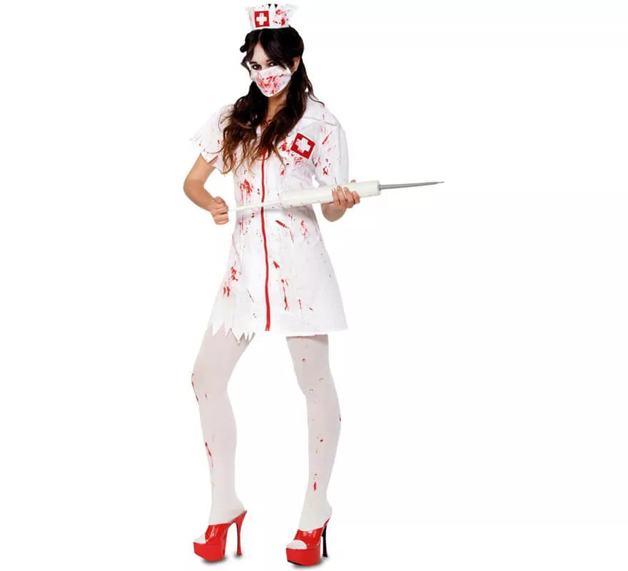Translation missing: de.Disfraz de Enfermera Zombie para mujer