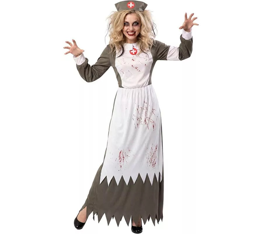 Translation missing: de.Disfraz de Enfermera Zombie para mujer