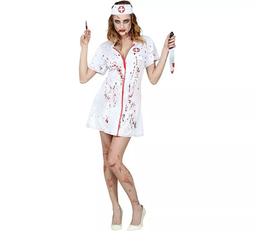 Translation missing: de.Disfraz de Enfermera Zombie para mujer