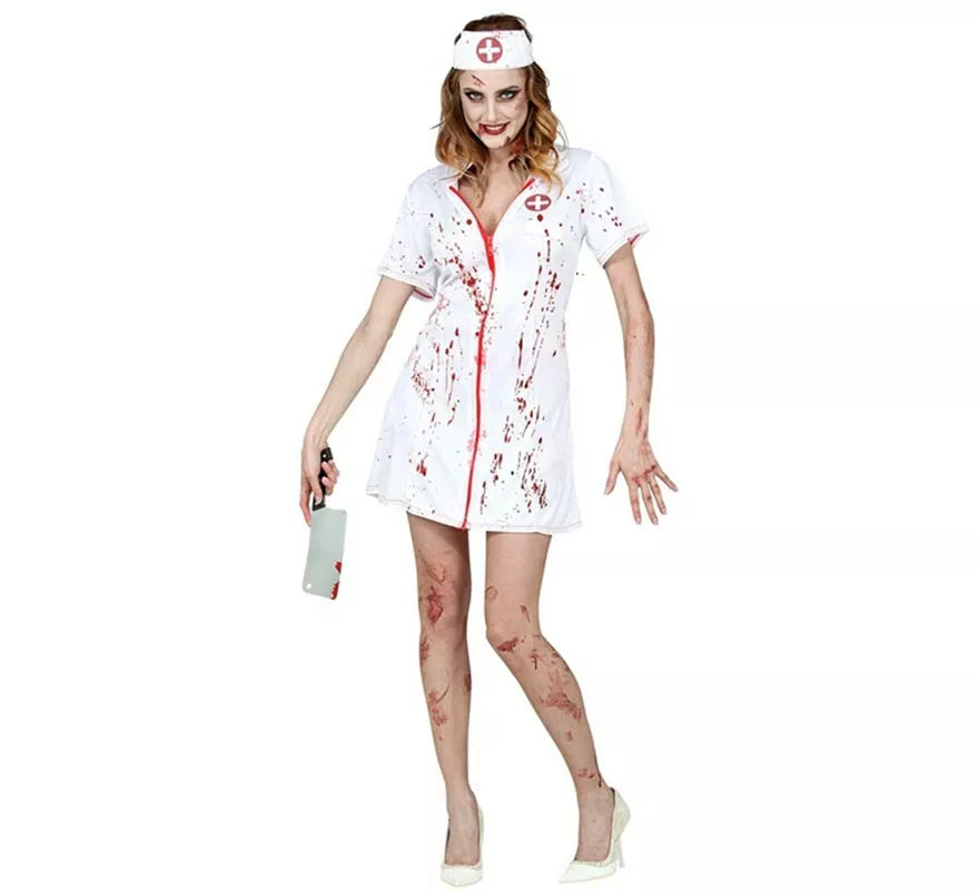 Translation missing: de.Disfraz de Enfermera Zombie para mujer