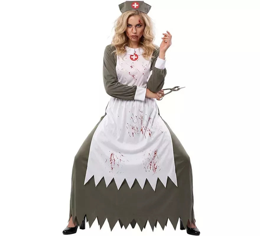 Translation missing: de.Disfraz de Enfermera Zombie para mujer