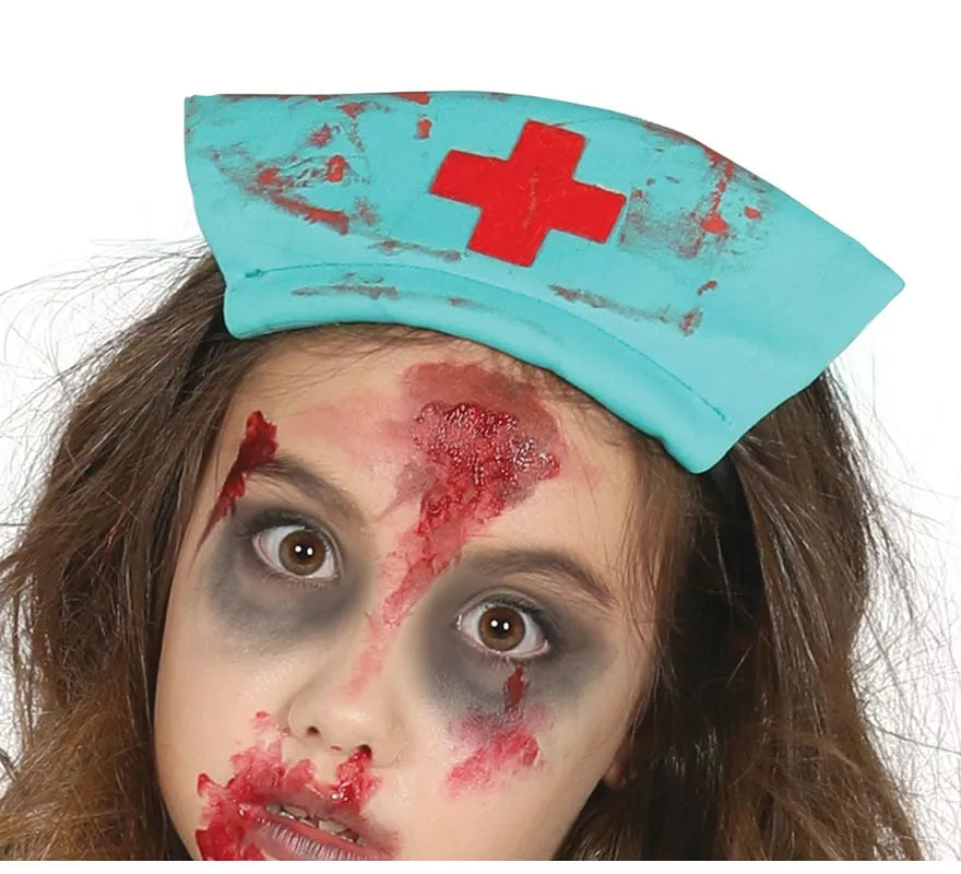 Disfraz de Enfermera Zombie para niña
