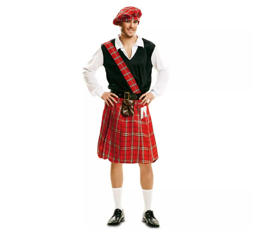 Translation missing: de.Disfraz de Escocés tradicional para hombre