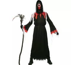 Rot-schwarzes Spectre-Kostüm mit Maske für Herren