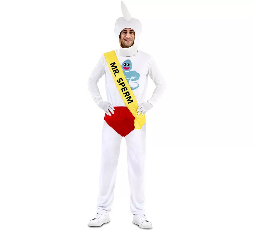 Translation missing: de.Disfraz de Espermatozoide Mr. Sperm para adultos
