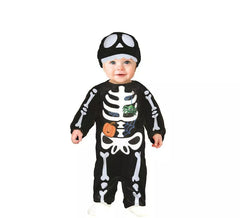 Spinnen-Skelett-Kostüm für Babys
