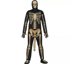 Überraschung Skeleton Kostüm mit Männern