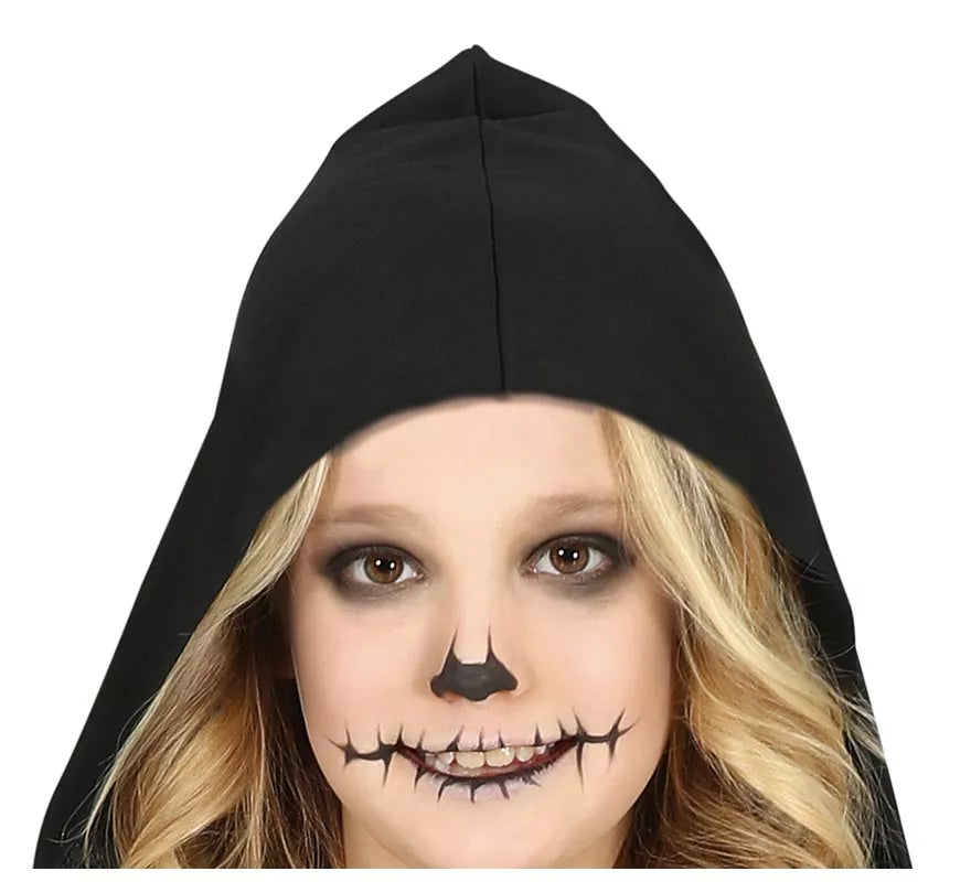Translation missing: de.Disfraz de Esqueleto Desgastado para niña