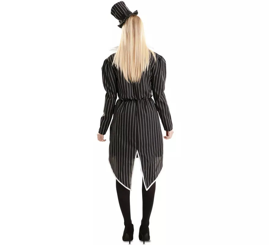 Translation missing: de.Disfraz de Esqueleto Elegante con sombrero para mujer