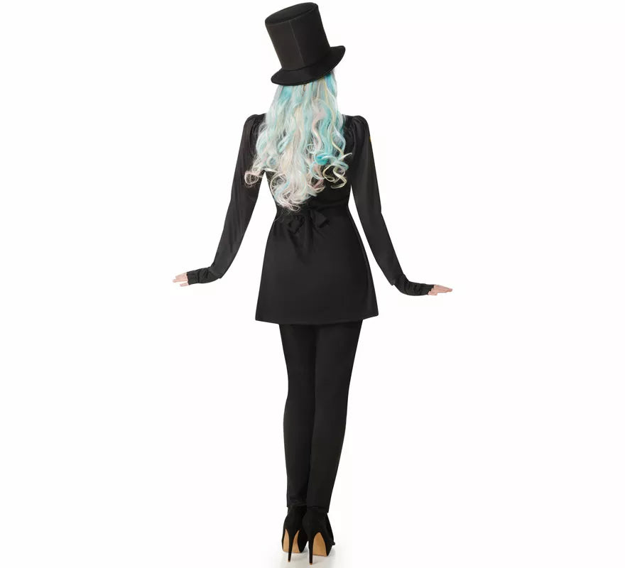 Disfraz de Esqueleto Elegante multicolor para mujer