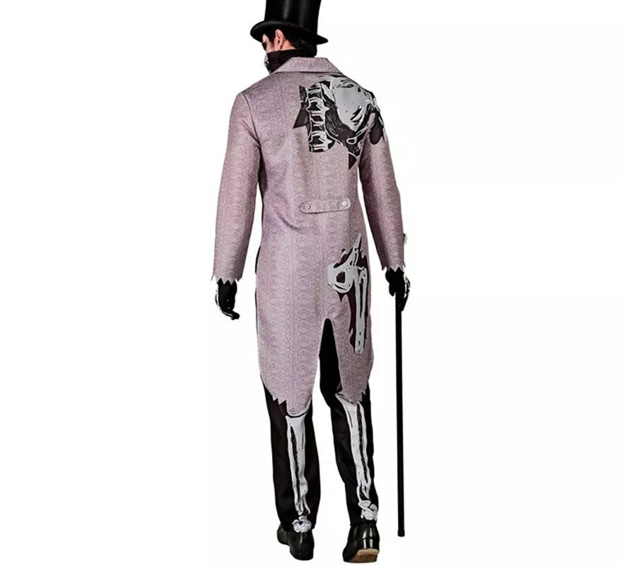 Translation missing: de.Disfraz de Esqueleto Elegante para hombre