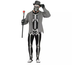 Elegantes Skelettkostüm für Herren