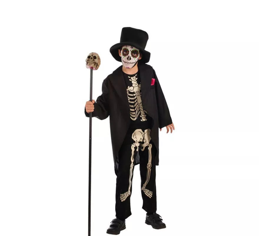 Translation missing: de.Disfraz de Esqueleto Elegante para niño y bebé