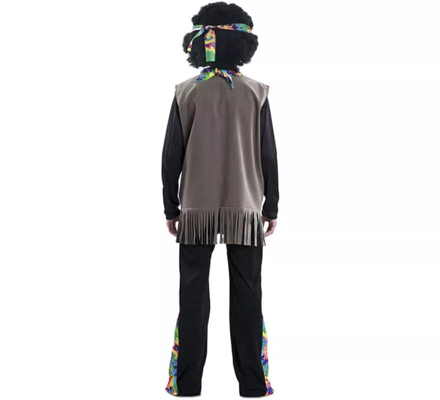 Translation missing: de.Disfraz de Esqueleto Hippie para adultos
