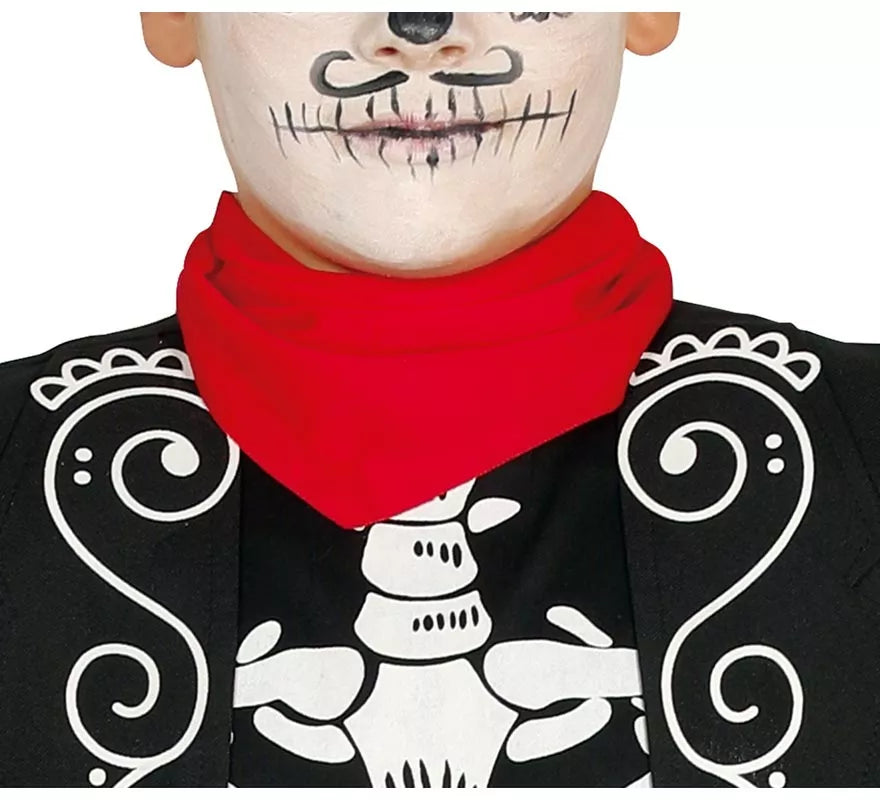 Translation missing: de.Disfraz de Esqueleto Mariachi para niño