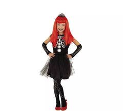 Tiffany Skeleton Kostüm Tutu für Mädchen