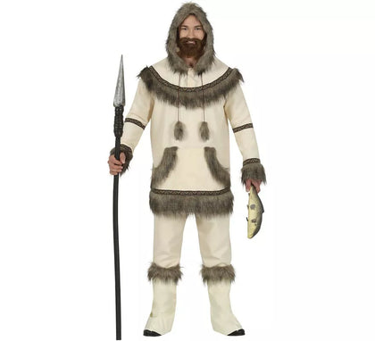 Disfraz de Esquimal Blanco para hombre