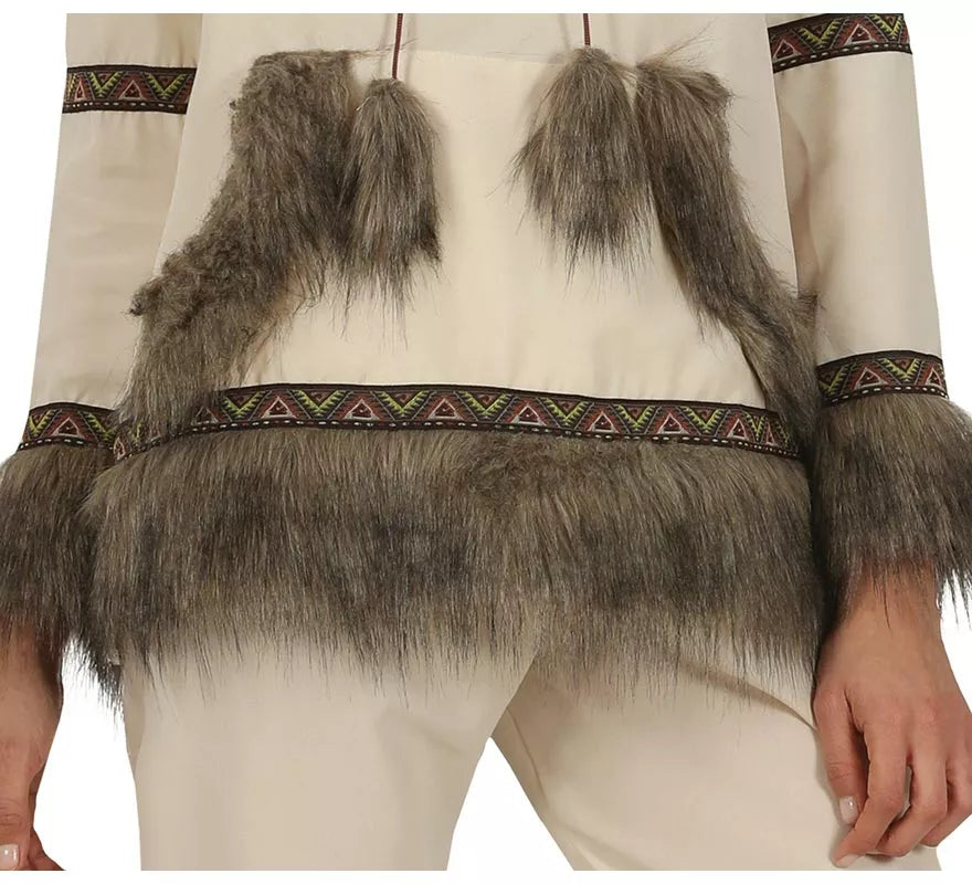 Translation missing: de.Disfraz de Esquimal Blanco para mujer