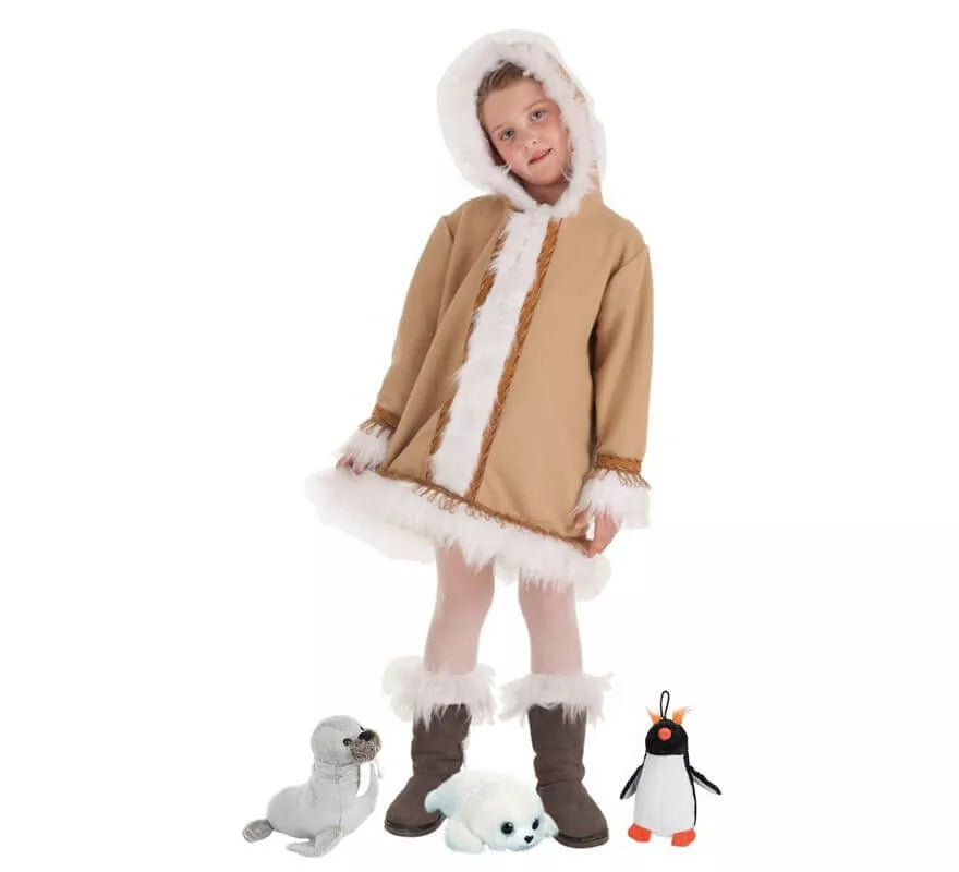 Translation missing: de.Disfraz de Esquimal para niña