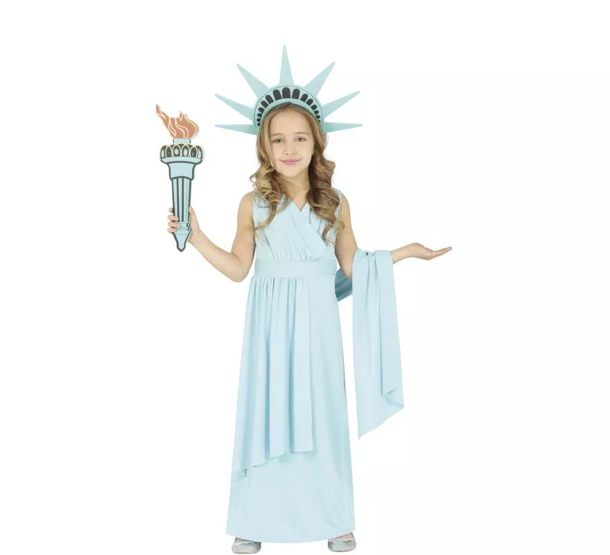 Translation missing: de.Disfraz de Estatua de la Libertad para niños